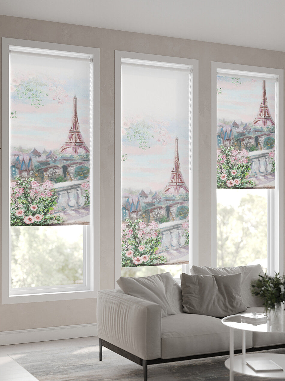 Roller blind with print