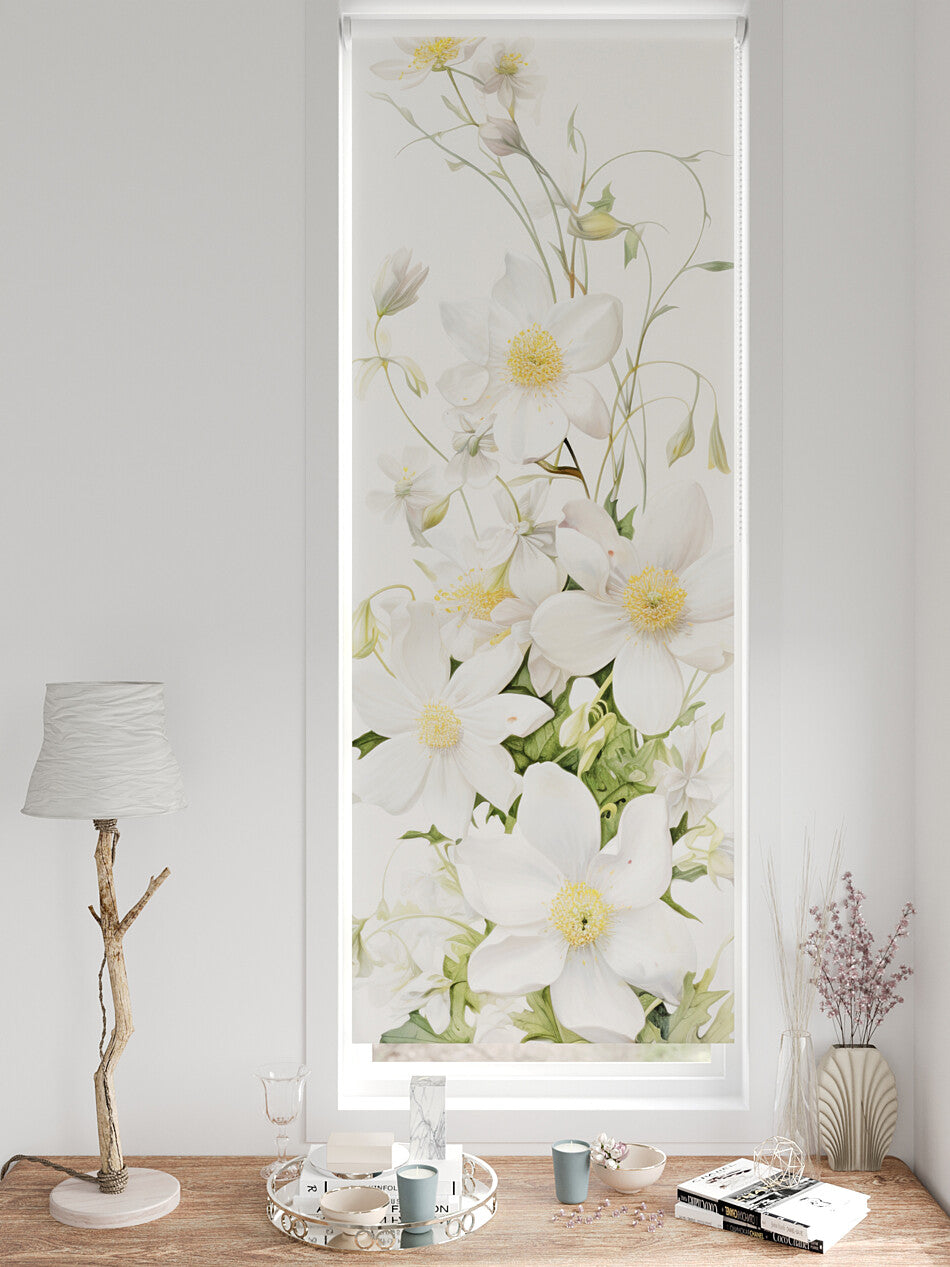 Roller blind with print