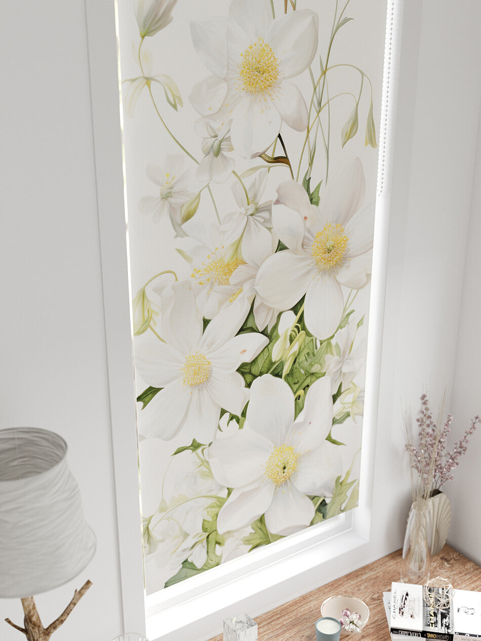 Roller blind with print