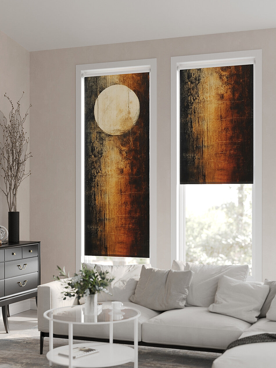 Roller blind with print