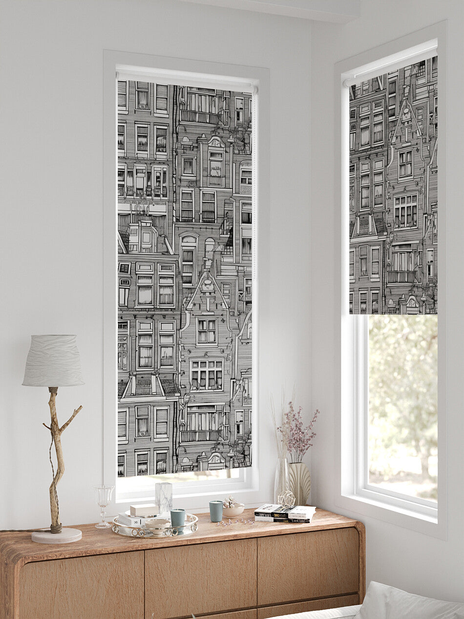 Roller blind with print