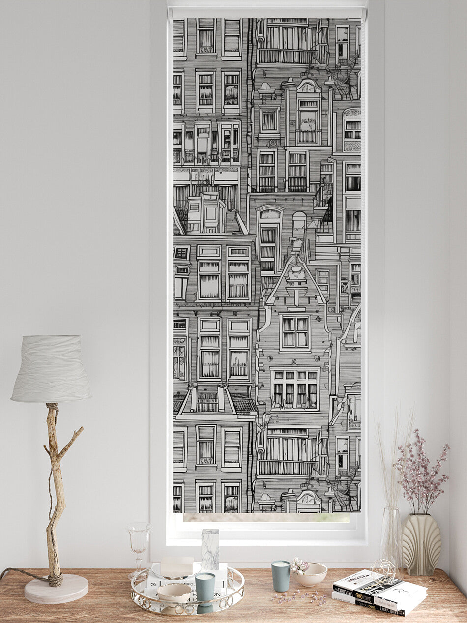 Roller blind with print