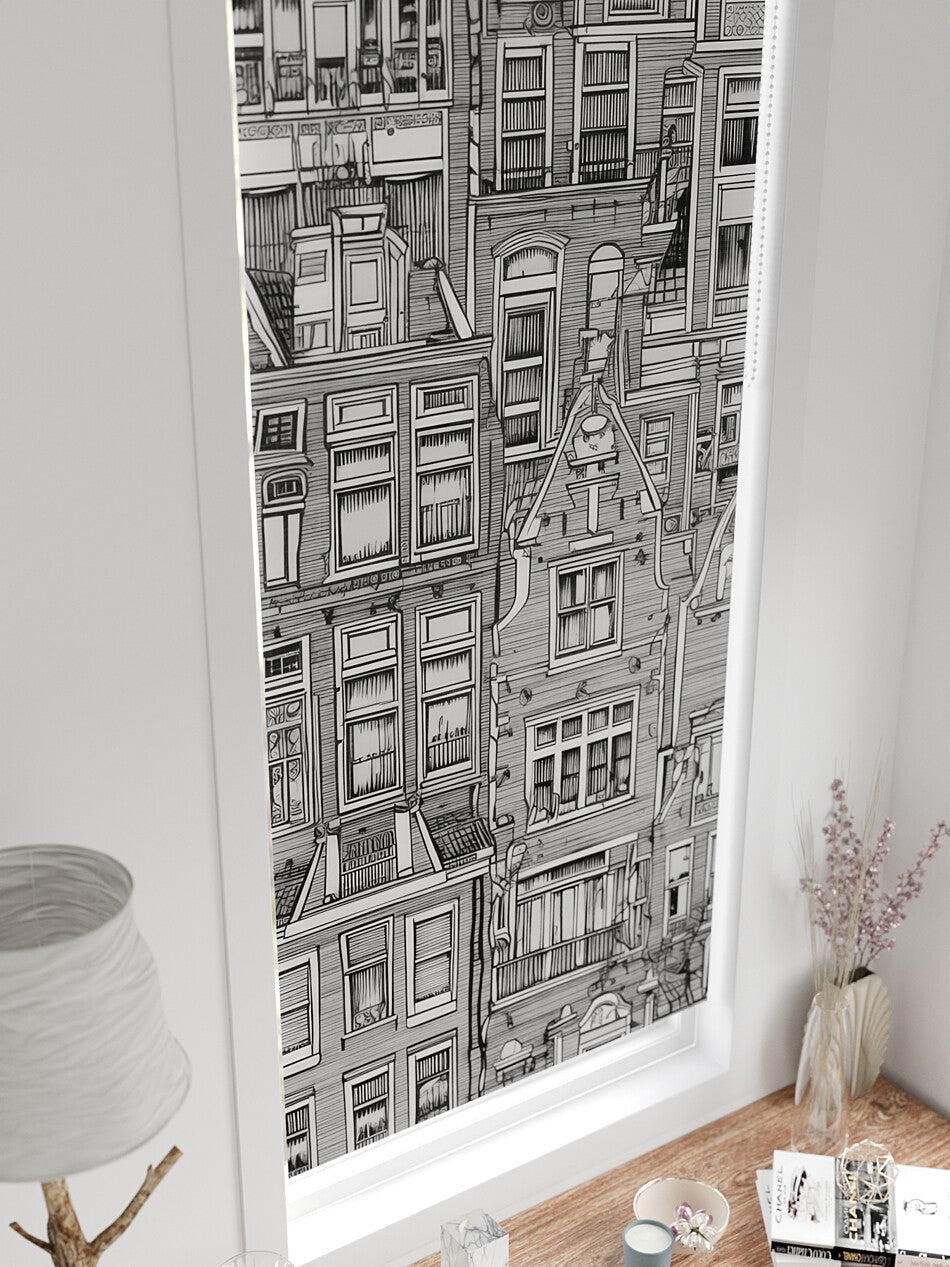 Roller blind with print