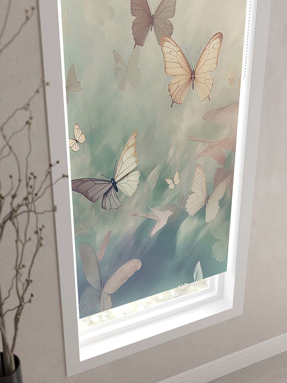 Roller blind with print