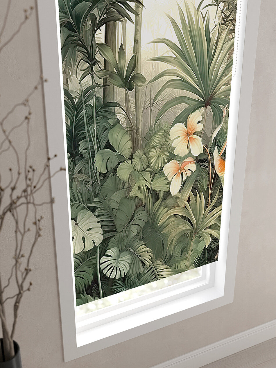 Roller blind with print